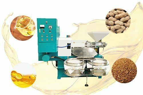 Automatic oil extraction machine for making edible oil