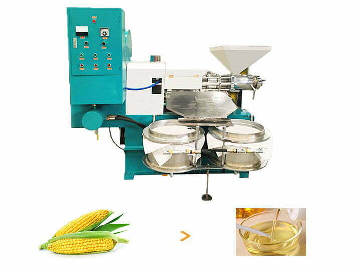 Corn oil extraction machine | maize germ oil press machine