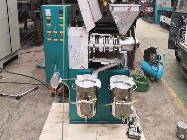 300kg/h peanut oil expeller machine for zambia