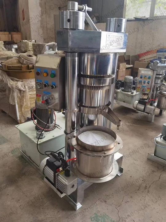 100kg/h cold pressed oil machine for the united states